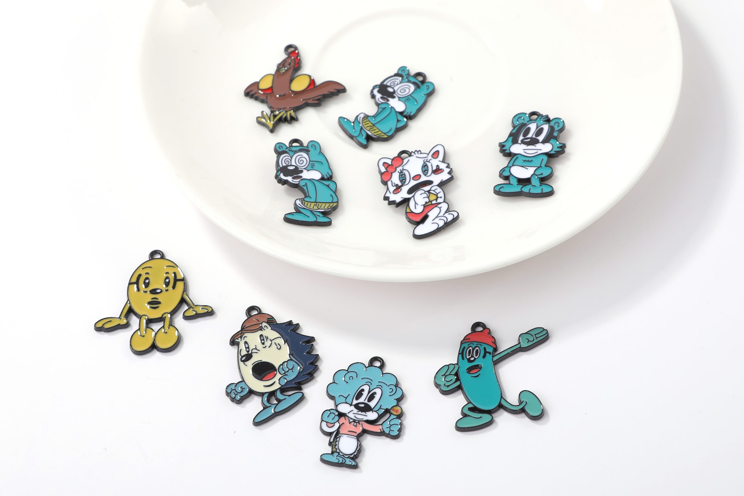 エナメルピンバッジセットB